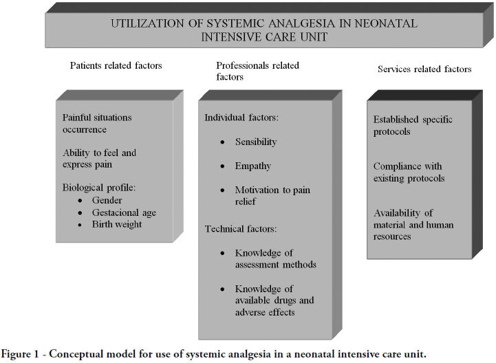 Factors related to use of systemic analgesia in neonatology