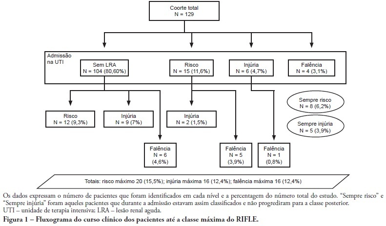 RIFLE: association with mortality and length of stay in critically ill acute kidney injury patients